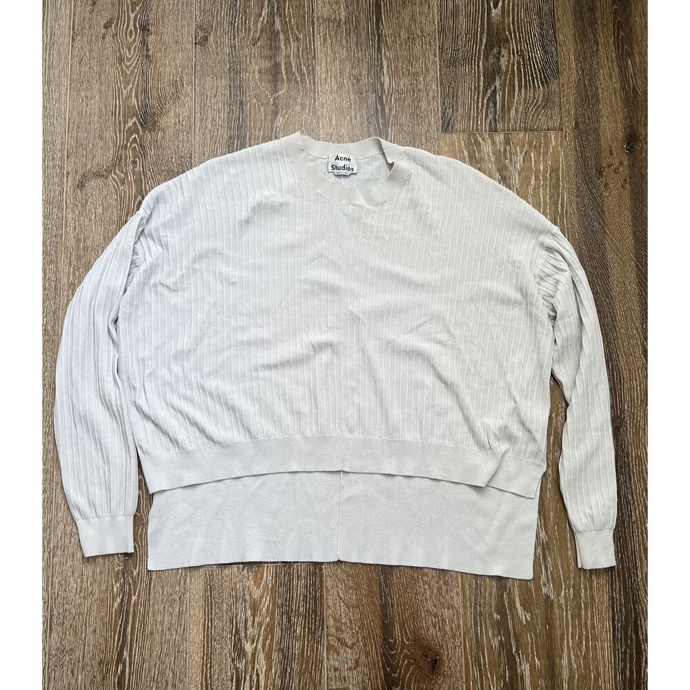 Acne studios issy rib longsleeve